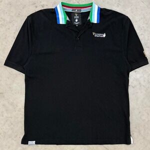 Guinness Six Nations Beer Vintage 90s Rugby Polo Shirt